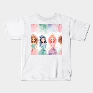 Princesses Pattern 23 Kids T-Shirt